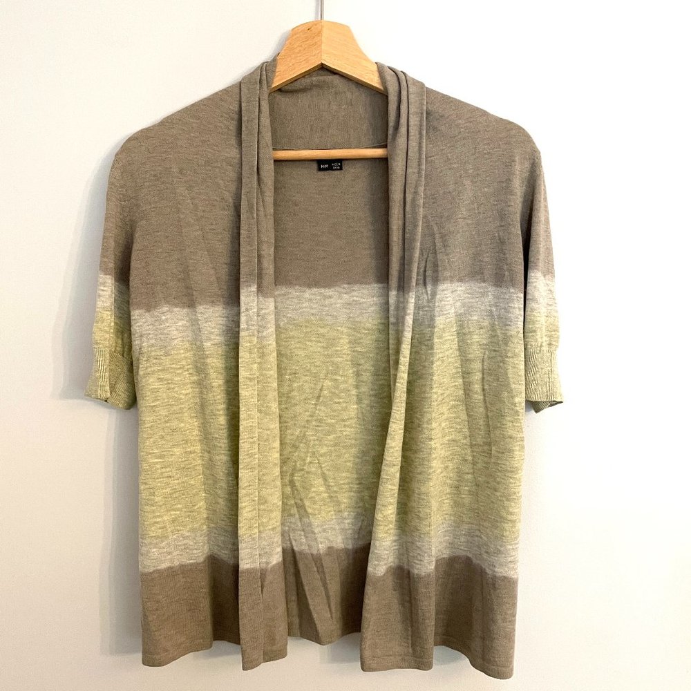 Theory Sharalyn Velo Lux Open Front Cardigan Sweater
